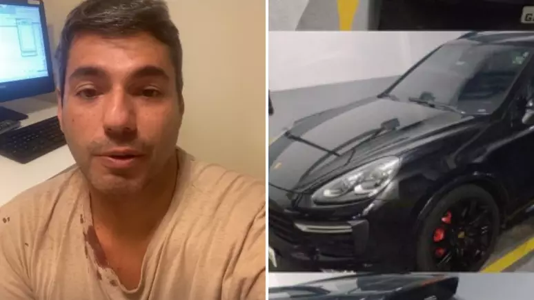 Chef Felipe Bronze é agredido por criminosos